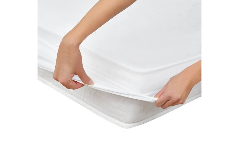 Matratzenschoner Wasserfester Matratzenschoner mit Rundumgummi, Milbenschutz & Hygiene Moderno von Moderno