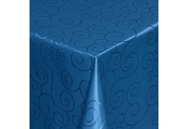 Moderno Tischdecke Tischdecke Stoff Damast Ornamente Jacquard Ranken Design mit Saum, Eckig 80x80 cm von Moderno
