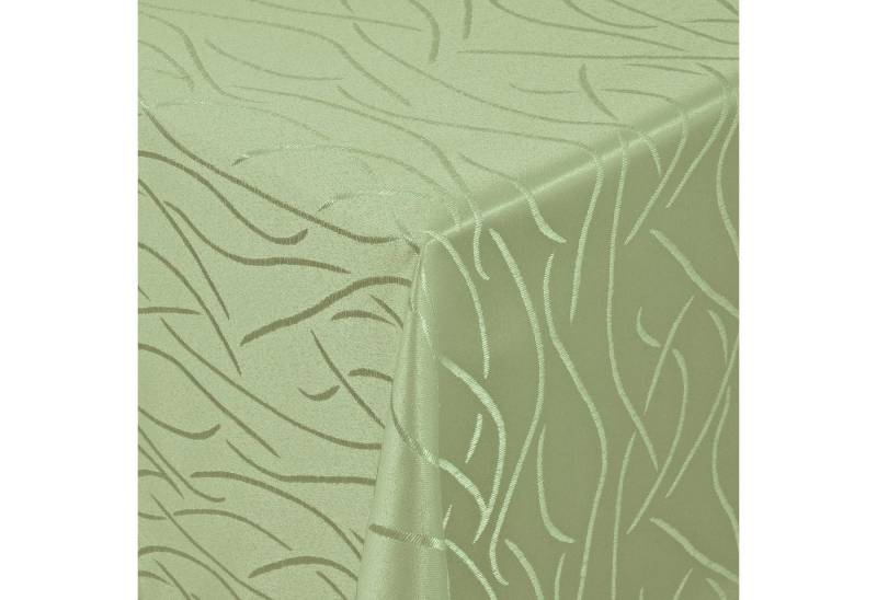 Moderno Tischdecke Tischdecke Stoff Damast Streifen Design Jacquard mit Saum, Eckig 80x80 cm von Moderno