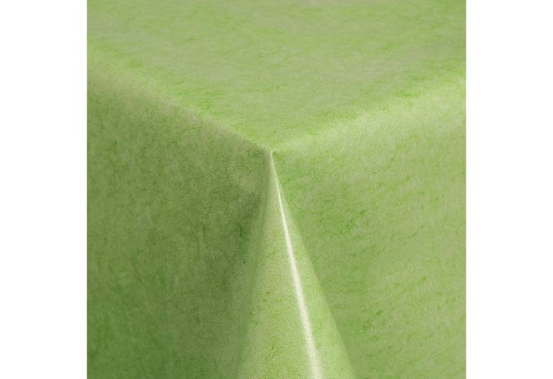 Moderno Tischdecke Wachstuch Tischdecke abwaschbar marmoriert Grün für Garten Tisch, Eckig 100x140 cm von Moderno