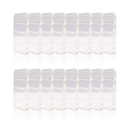 Modixun Möbel-Nivellierkeile aus robustem Gummi, rutschfest, stapelbar, für Bett, WC, Schreibtisch, 5 mm Höhe, 16 Stück von Modixun