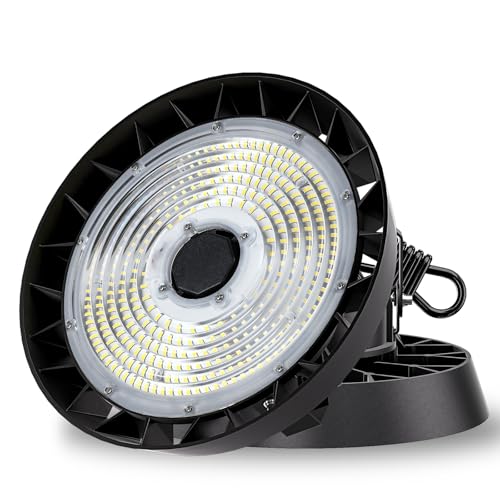 Modlicht LED Hallenbeleuchtung 300W Kaltweiß 5000K | 90°Abstrahlwinkel 51000lm Strahler led UFO Highbay Industrielampe IP65 Hallenstrahler für Gewerbliche Lager/Werkstatt/Garage leuchte Modlicht LED Hallenbeleuchtung 300W Kaltweiß 5000K | 90°Abstrahlwinkel 51000lm Strahler led UFO Highbay Industrielampe IP65 Hallenstrahler für Gewerbliche Lager/Werkstatt/Garage leuchte von Modlicht