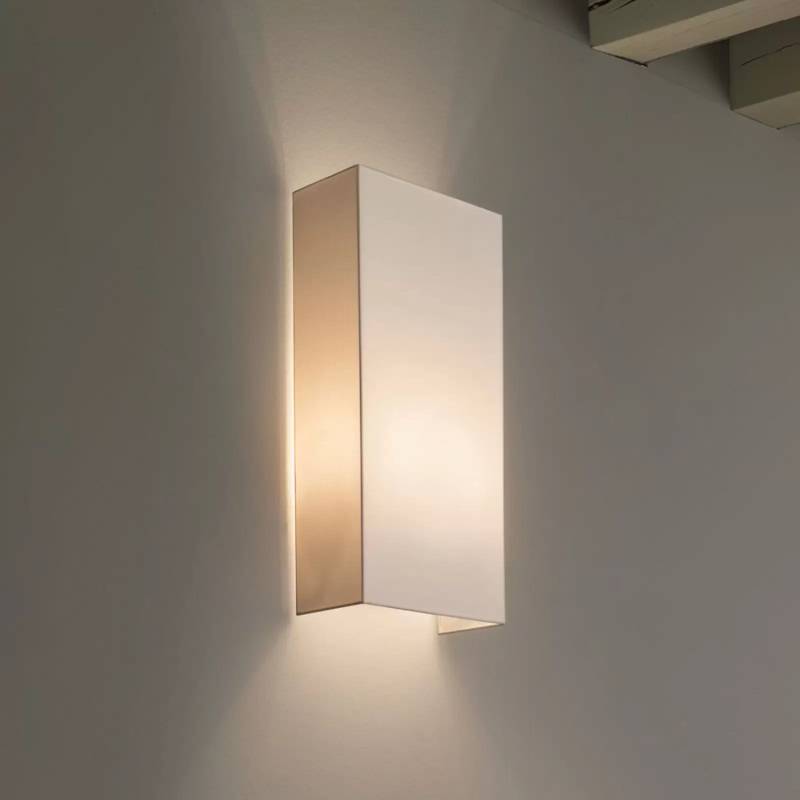B-Ware Modo Luce Rettangolo Wandlampe Wandleuchte Wandlicht Leuchte E27 40 Cm Elfenbein von Modo Luce
