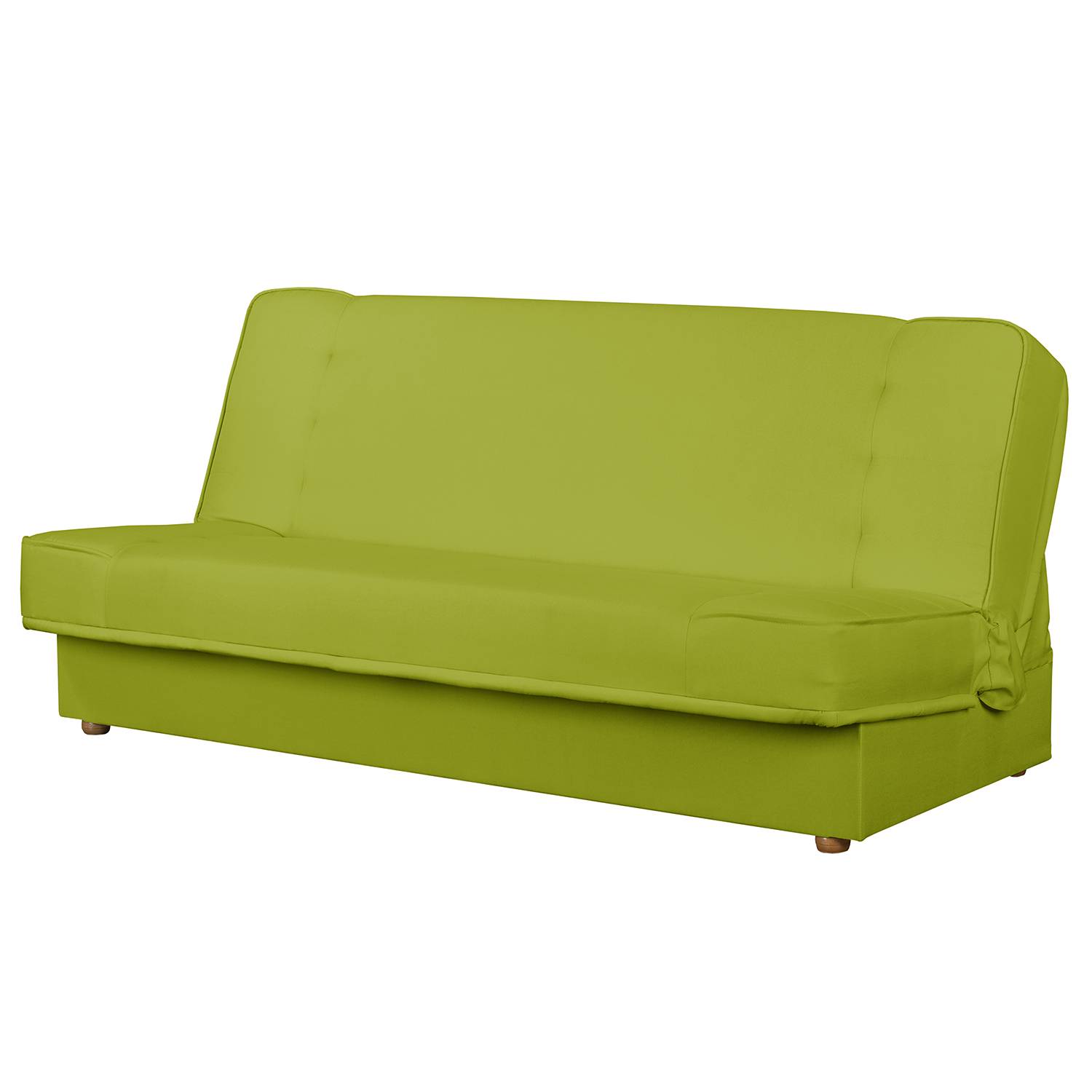 Modoform Schlafsofa Cabo Frio Grasgrün Strukturstoff 198x75x120 cm (BxHxT) mit Schlaffunktion Modern von Modoform