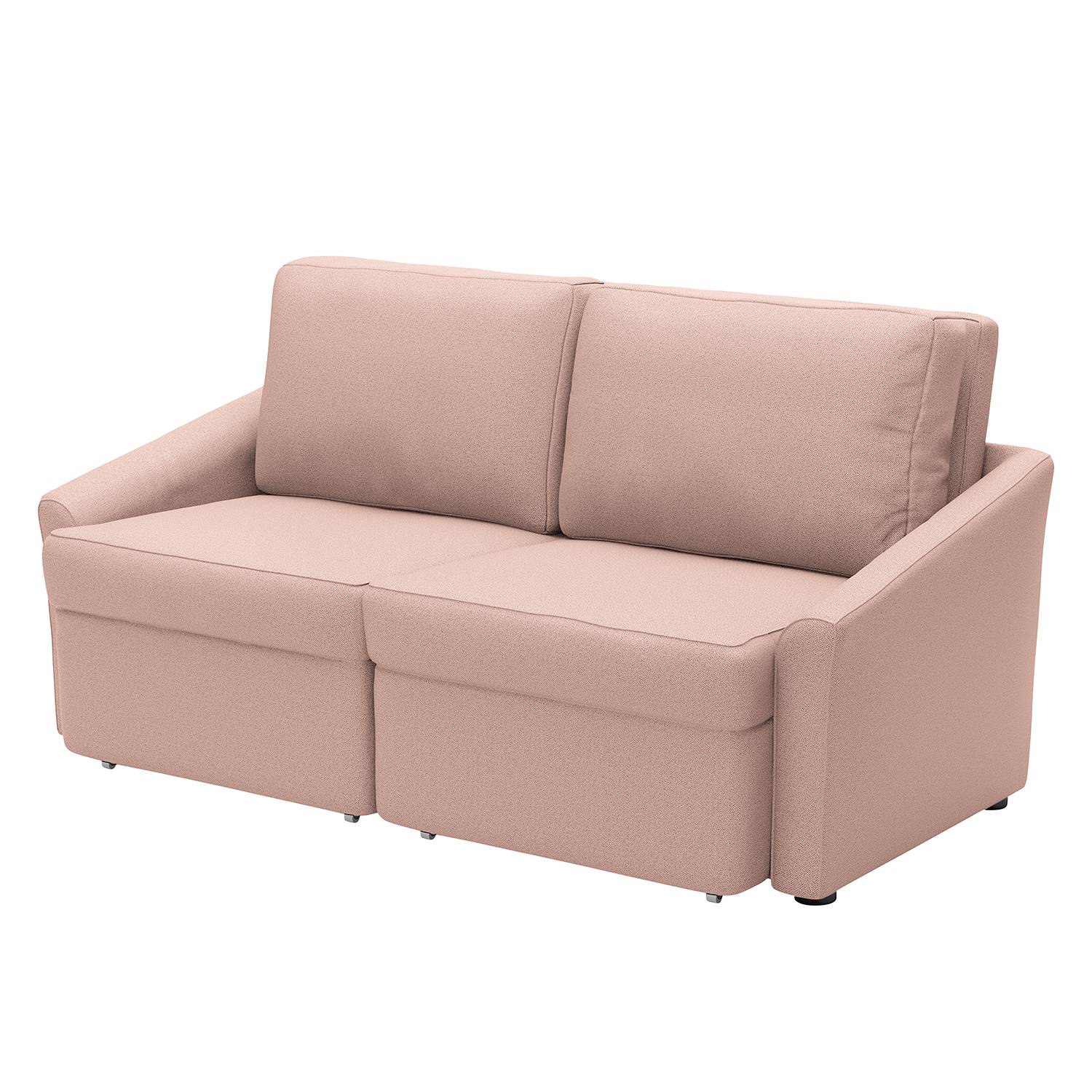 Modoform Schlafsofa Rifton I Mauve Webstoff 168x86x96 cm mit Schlaffunktion von Modoform