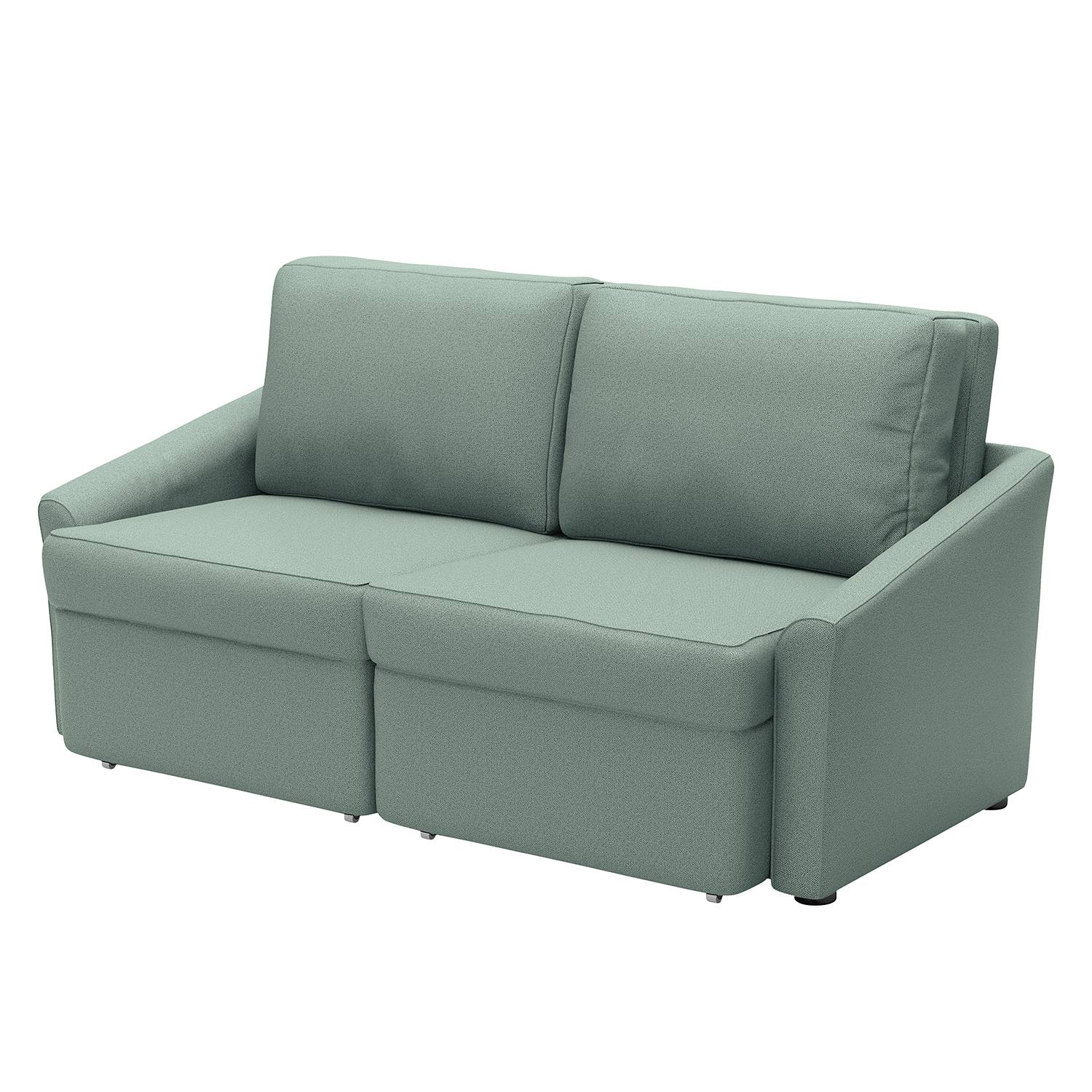 Modoform Schlafsofa Rifton I Mint Webstoff 168x86x96 cm mit Schlaffunktion von Modoform