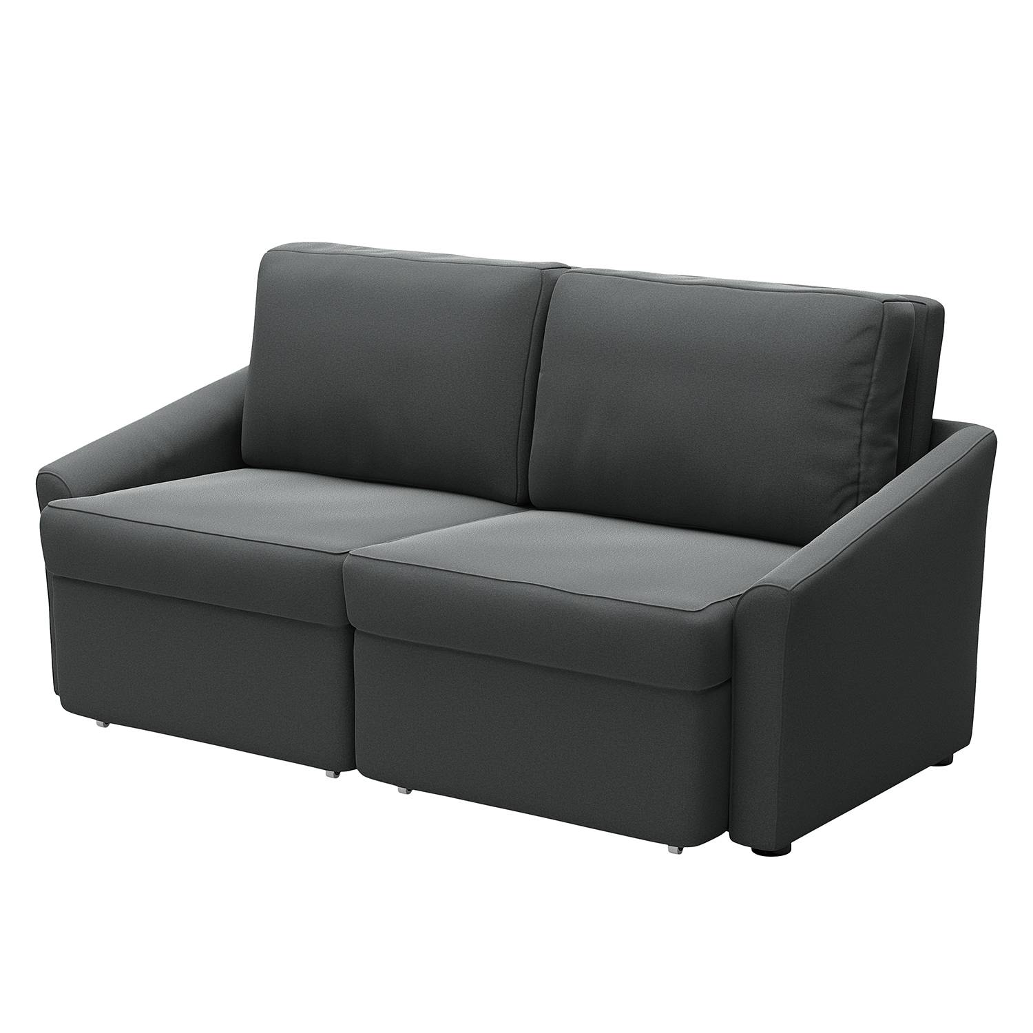 Modoform Schlafsofa Rifton II Dunkelgrau Microfaser 168x86x96 cm mit Schlaffunktion von Modoform