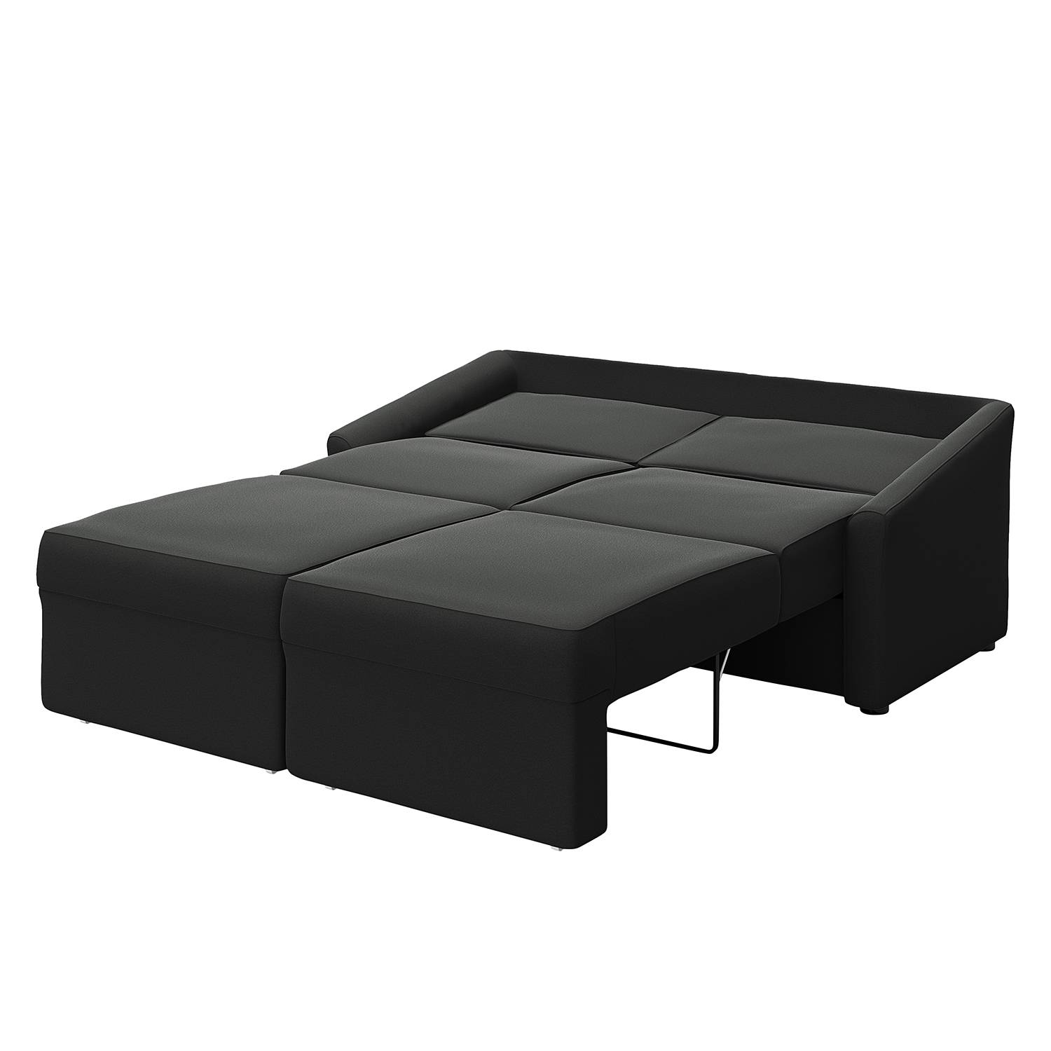 Modoform Schlafsofa Rifton II Schwarz Microfaser 168x86x96 cm mit Schlaffunktion von Modoform