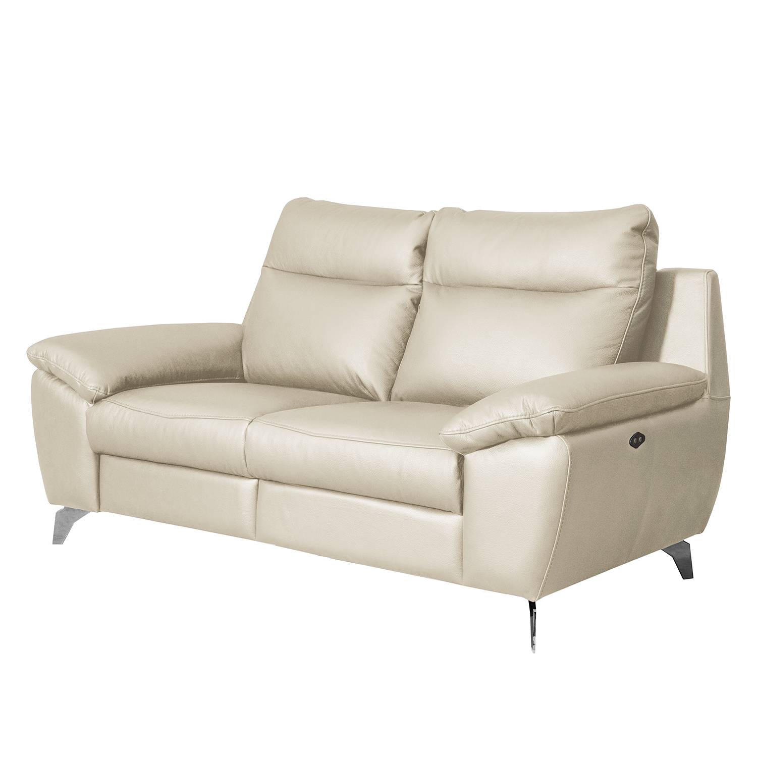 Modoform Sofa Kimball 2-Sitzer Creme Echtleder 178x95x96 cm von Modoform