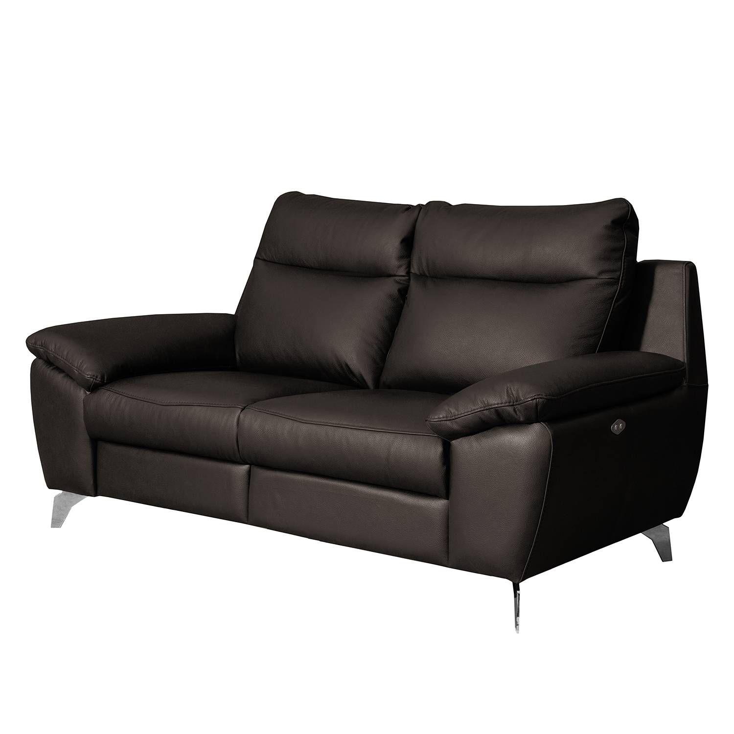 Modoform Sofa Kimball 2-Sitzer Dunkelbraun Echtleder 178x95x96 cm von Modoform