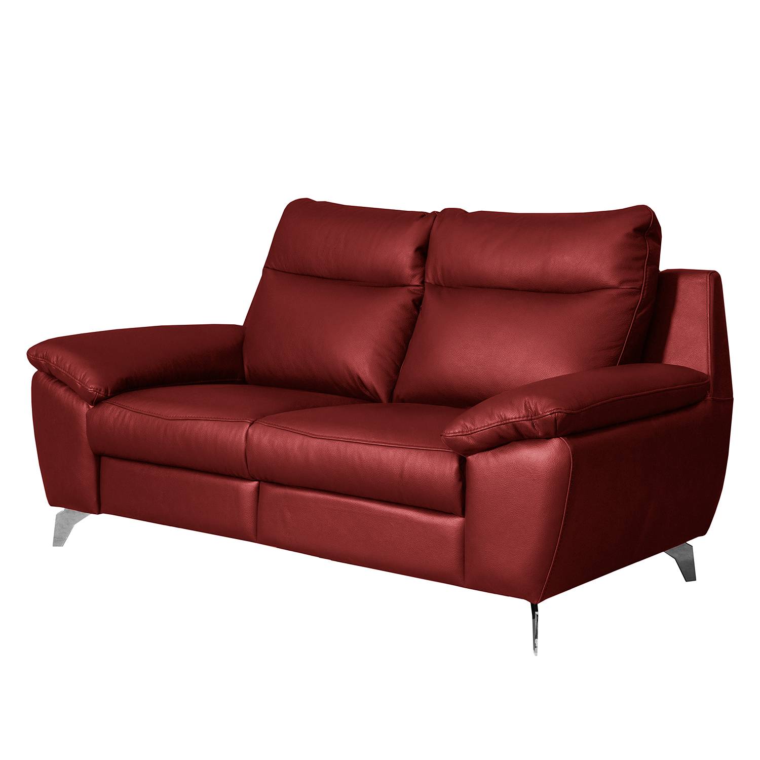 Modoform Sofa Kimball 2-Sitzer Rot Echtleder 178x95x96 cm von Modoform