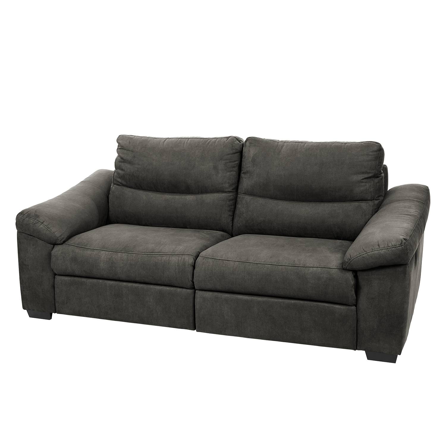 Modoform Sofa Lamexa II 2,5-Sitzer Anthrazit Microfaser 212x95x98 cm von Modoform