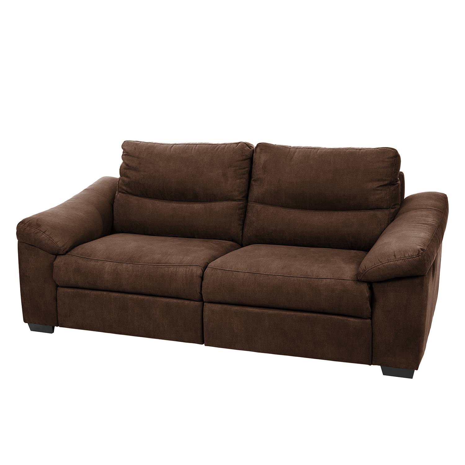 Modoform Sofa Lamexa II 2,5-Sitzer Mokka Microfaser 212x95x98 cm von Modoform