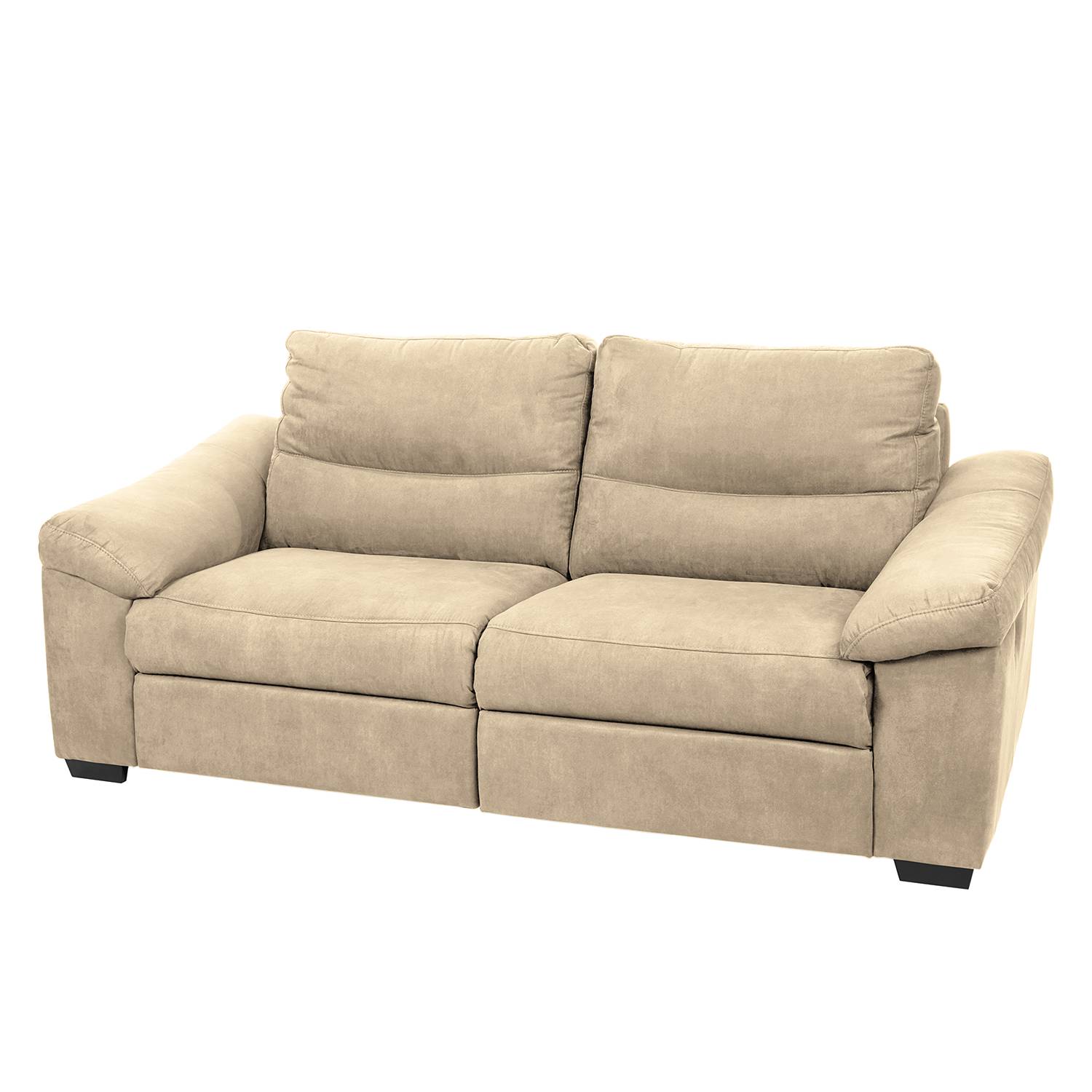 Modoform Sofa Lamexa II 2,5-Sitzer Warmes Beige Microfaser 212x95x98 cm von Modoform