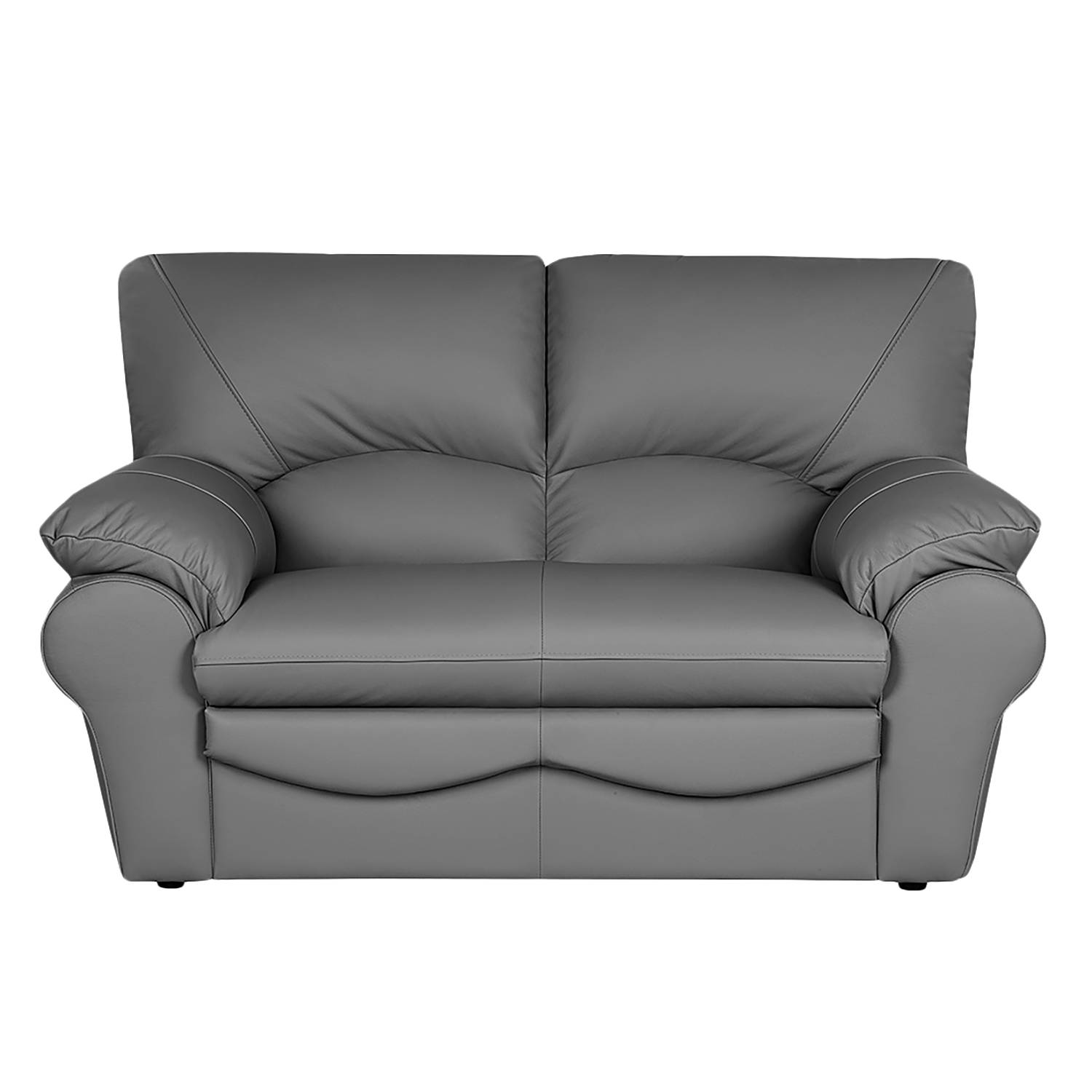 home24 2-Sitzer Sofa Kunstleder Grau/Grau Kunstleder Solis 150 x 92 x 85cm Modern home24 2-Sitzer Sofa Kunstleder Grau/Grau Kunstleder Solis 150 x 92 x 85cm Modern von home24