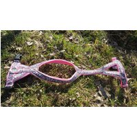 Modog Brustgeschirr Blumen Grau Rosa Modog Brustgeschirr Blumen Grau Rosa von ModogShop