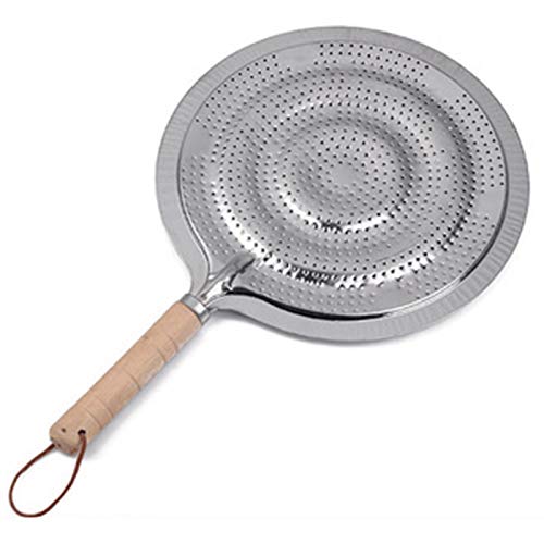 Modonghua Wärme-Diffusor, Flammenschutzblech aus Metall, Wärmeverteiler, Reduzierstück, Backmatte, Wärme-Diffusor mit Kochring für Gas- und Elektroherd (Größe: 21 cm) von Modonghua