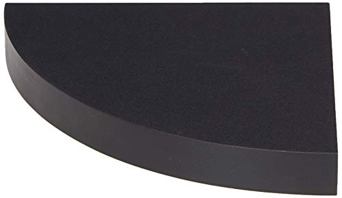 Modul'Home Eckregal, MDF/Spanplatte, schwarz, 25x25x3,4cm Modul'Home Eckregal, MDF/Spanplatte, schwarz, 25x25x3,4cm von Modul'Home