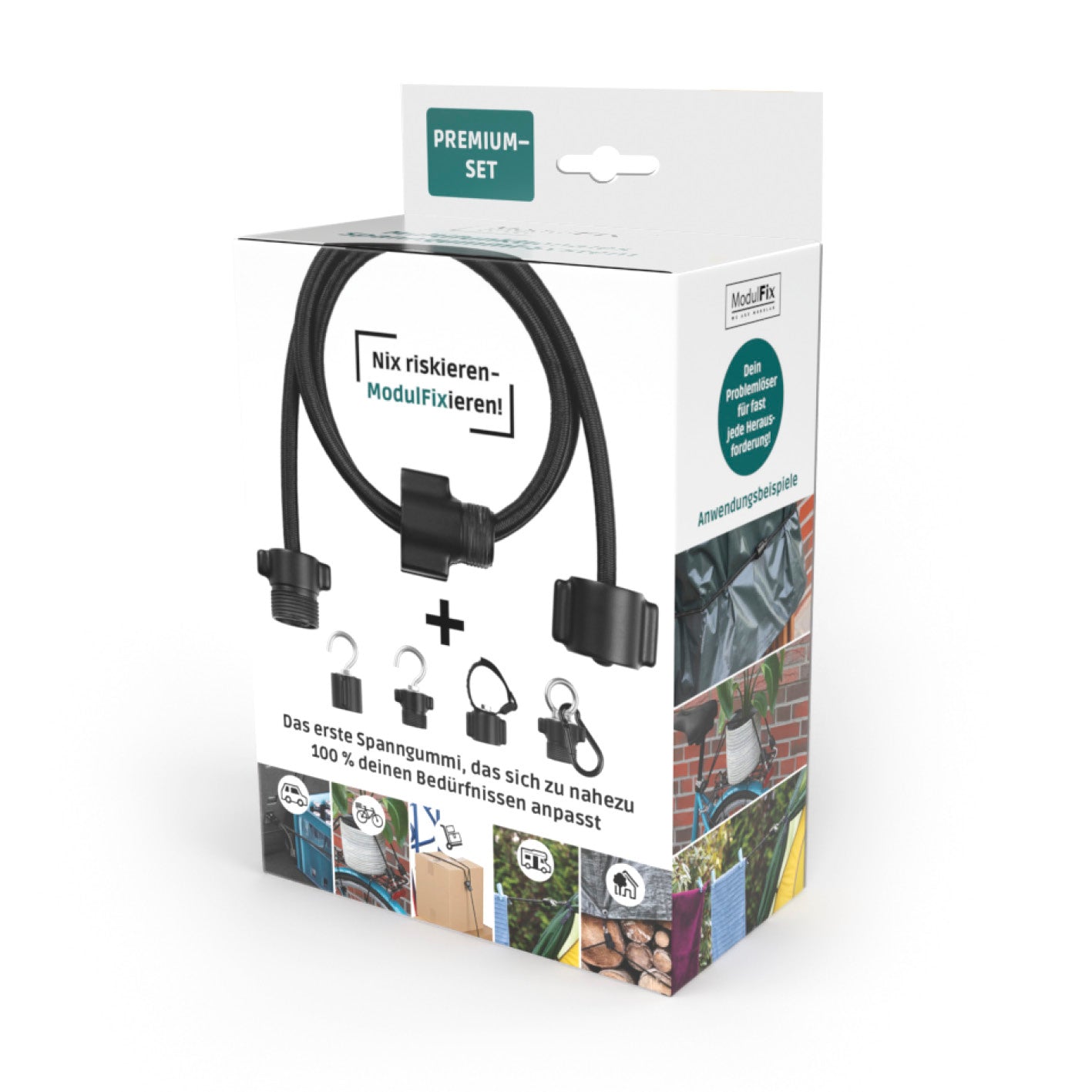 Multifunktionales Spanngummi-System - Premium-Set von ModulFix