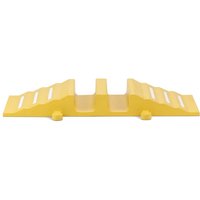 dancop Schlauch- und Kabelbrücke, Rampe, Breite 300 mm, gelb dancop Schlauch- und Kabelbrücke, Rampe, Breite 300 mm, gelb von dancop