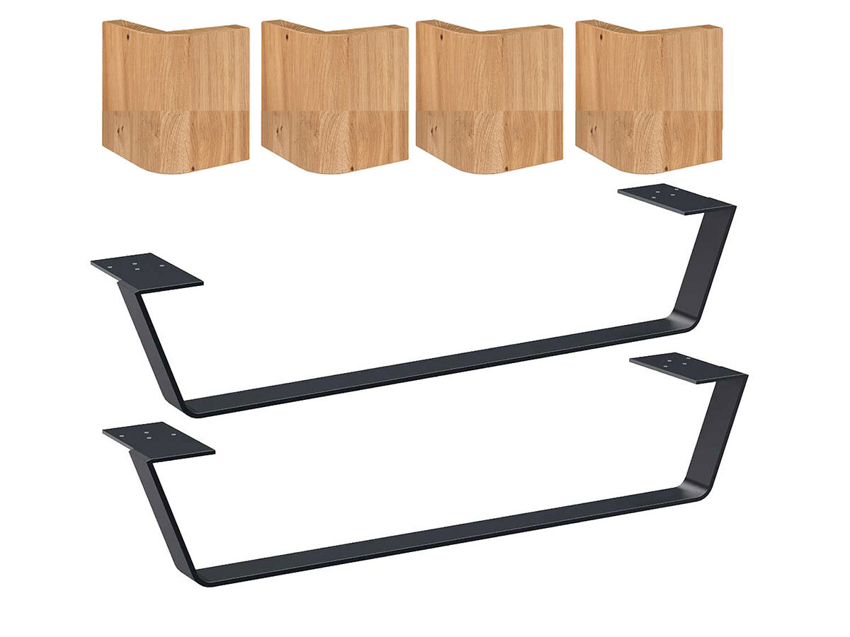 Modular Fußpaket Cona Kufen Asti Plus Modular Fußpaket Cona Kufen Asti Plus von Modular