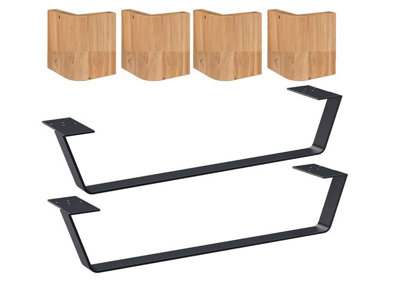 Modular Fußpaket Cona Kufen Asti Plus von Modular