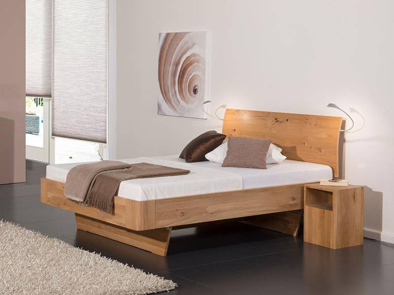 Modular Massivholzbett Asti Plus Calabro von Modular
