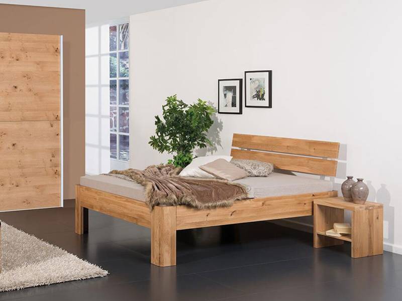 Modular Massivholzbett Asti Plus Natura von Modular