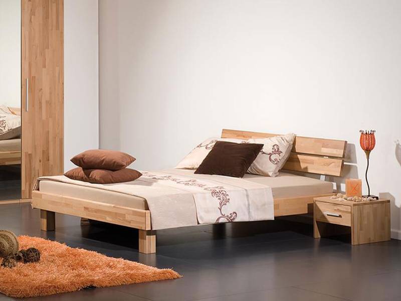 Modular Massivholzbett Varese von Modular