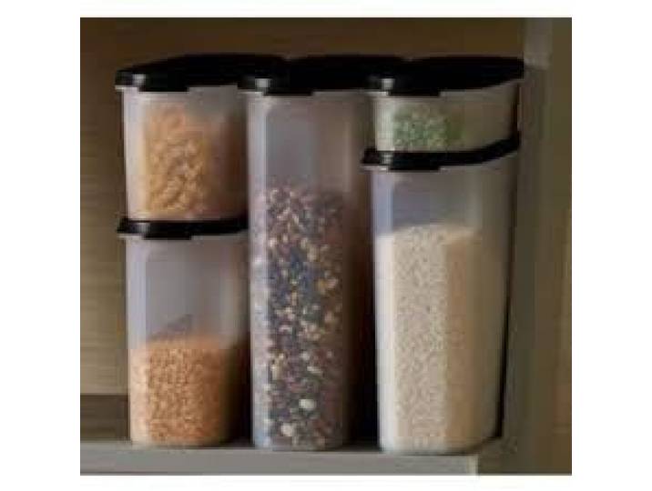 Tupperware Modular Mates Oval Set, Black by Tupperware Tupperware Modular Mates Oval Set, Black by Tupperware von Modular