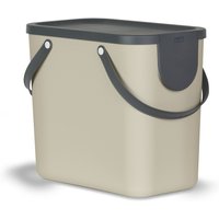rothopro Recycling-Müllsystem ALBULA, 25 l, braun/anthrazit von rothopro