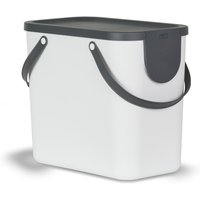 rothopro Recycling-Müllsystem ALBULA, 25 l, weiß von rothopro