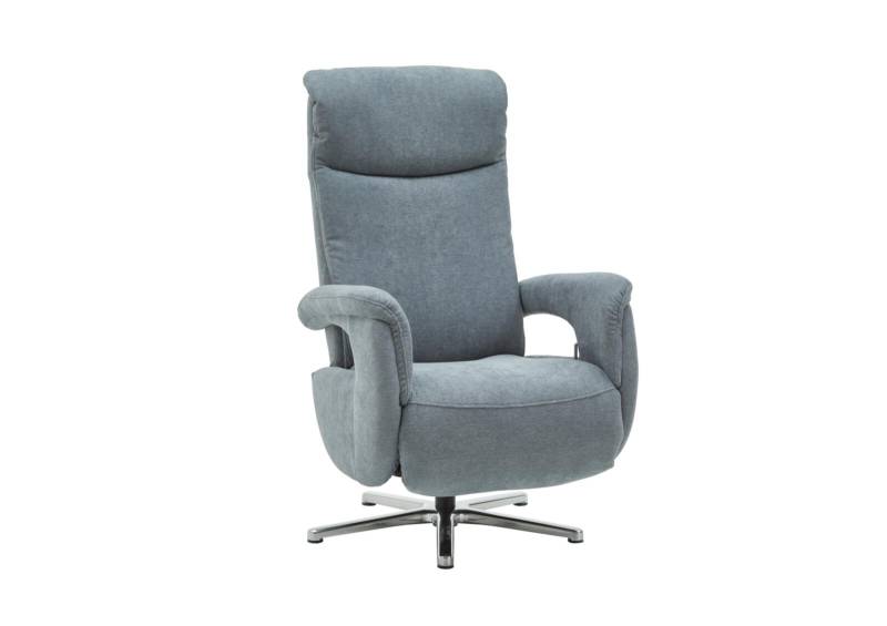 Modulmaster Relaxsessel MM-MP1063 in Stoff Nemo steel von Modulmaster