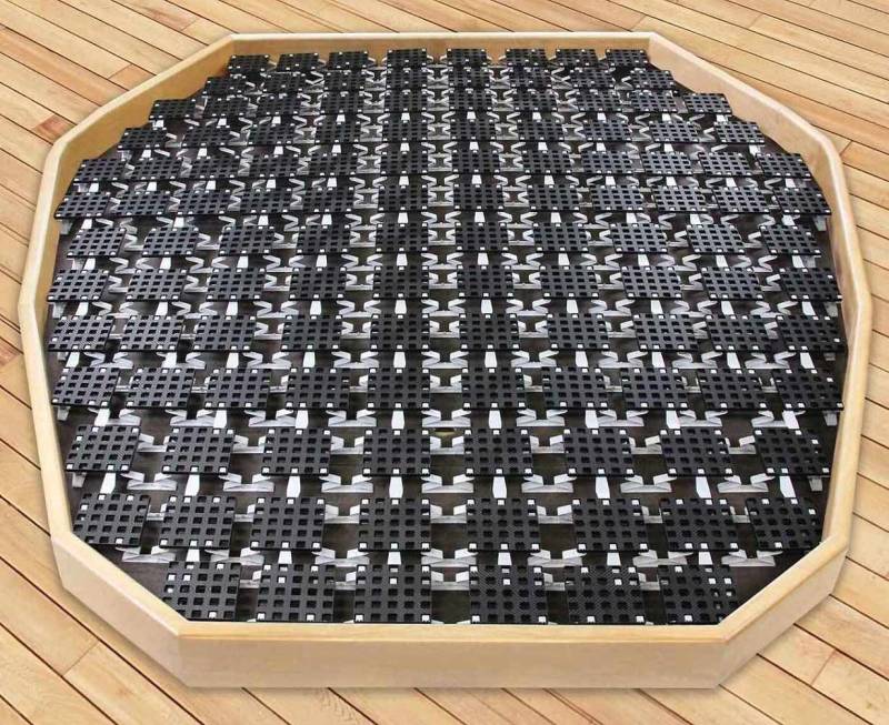 Tellerlattenrost ModuloFlex Komplett-Sets 170/180 x 200 cm - 3,4/3,6 m², Moduloflex von Moduloflex
