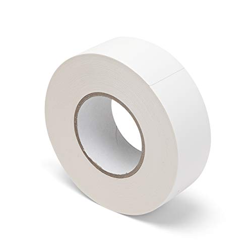 Gewebeband "Gaffa", mattiertes Klebeband aus PE-beschichtetem Gewebe, stark haftendes Gaffa-Tape mit Naturkautschuk, Breite 50 mm x Länge 50 m, 0,31 mm stark, matt weiß von Modulor