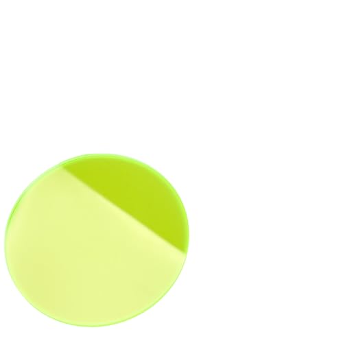 Modulor Acrylglas GS Scheiben farbig, vielfältig nutzbare und fluoreszierende Acrylglasscheibe für Lichtobjekte und Beleuchtungszwecke, 3 mm dicke Acrylscheibe in Ø 80 mm, grün transparent Modulor Acrylglas GS Scheiben farbig, vielfältig nutzbare und fluoreszierende Acrylglasscheibe für Lichtobjekte und Beleuchtungszwecke, 3 mm dicke Acrylscheibe in Ø 80 mm, grün transparent von Modulor