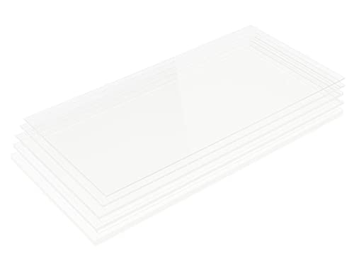 Modulor Acrylglas GS transparent farblos, vielfältig nutzbare Acrylglasplatte für Lichtobjekte und Beleuchtungszwecke, 3 mm dicke transparente Acrylgas-Platte in 25 x 50 cm Modulor Acrylglas GS transparent farblos, vielfältig nutzbare Acrylglasplatte für Lichtobjekte und Beleuchtungszwecke, 3 mm dicke transparente Acrylgas-Platte in 25 x 50 cm von Modulor
