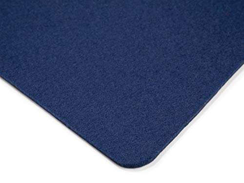 Filz-Sitzauflage für Stühle, quadratisches Sitzkissen aus 100% Wollfilz mit runden Ecken, auch als dekoratives Tischset geeignet, 33 cm x 33 cm (Ocean) von Modulor