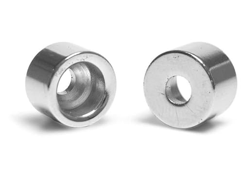 Modulor Ringmagnete Neodym mit Kegelsenkung, Silber, ø 12,0 mm, ø i. 4,2 mm, h = 8 mm, je 1 x Nord + Süd Modulor Ringmagnete Neodym mit Kegelsenkung, Silber, ø 12,0 mm, ø i. 4,2 mm, h = 8 mm, je 1 x Nord + Süd von Modulor