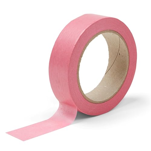 Modulor Washi Papierklebeband, Masking Tape aus transparentem Reispapier, 30 mm Breite x 50 m Länge, pink Modulor Washi Papierklebeband, Masking Tape aus transparentem Reispapier, 30 mm Breite x 50 m Länge, pink von Modulor