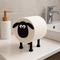 Lustiger Schaf Toilettenpapierhalter Aus Pla - 3D-Druck Badezimmer Deko & Geschenkidee Lustiger Schaf Toilettenpapierhalter Aus Pla - 3D-Druck Badezimmer Deko & Geschenkidee von Moduluxe