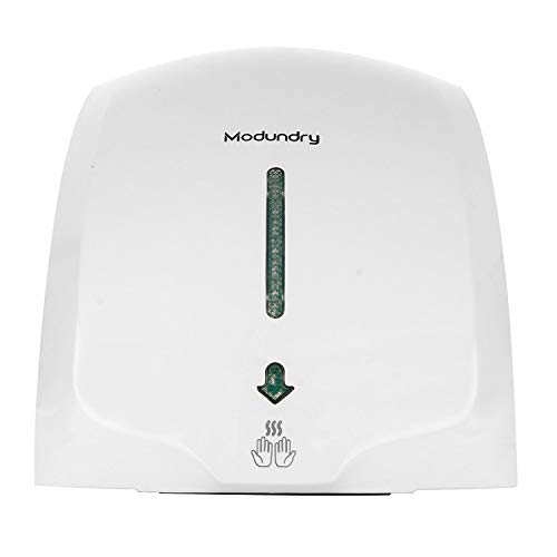 Modundry Händetrockner automatischer Infrarotsensor handtrockner leise Gewerbe und Haushalt,Weiß von Modundry