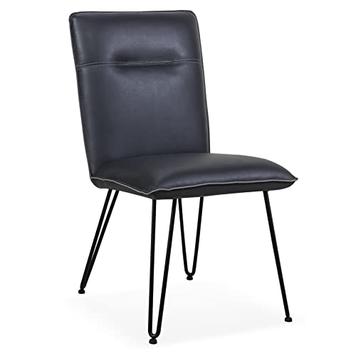Modus Furniture International Demi 2er Set Esszimmerstühle, Metall, Cobalt, 64 x 48 x 91 cm Modus Furniture International Demi 2er Set Esszimmerstühle, Metall, Cobalt, 64 x 48 x 91 cm von Modus Furniture