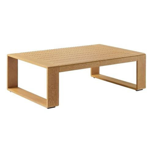Modway Lirienne Couchtisch aus Aluminium-Kunstholz, für den Außenbereich, 119 cm, wetterbeständig, modern, rechteckig, Terrassentisch mit Lattenrost Modway Lirienne Couchtisch aus Aluminium-Kunstholz, für den Außenbereich, 119 cm, wetterbeständig, modern, rechteckig, Terrassentisch mit Lattenrost von Modway