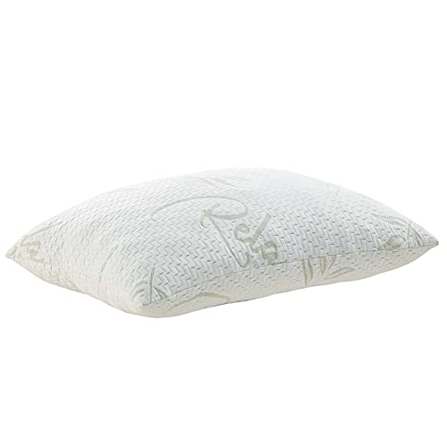 Modway Relax Shredded Memory Foam Pillow - Neck Pillow For Better Sleep - Rayon Derived From Bamboo Cover - King Size von Modway