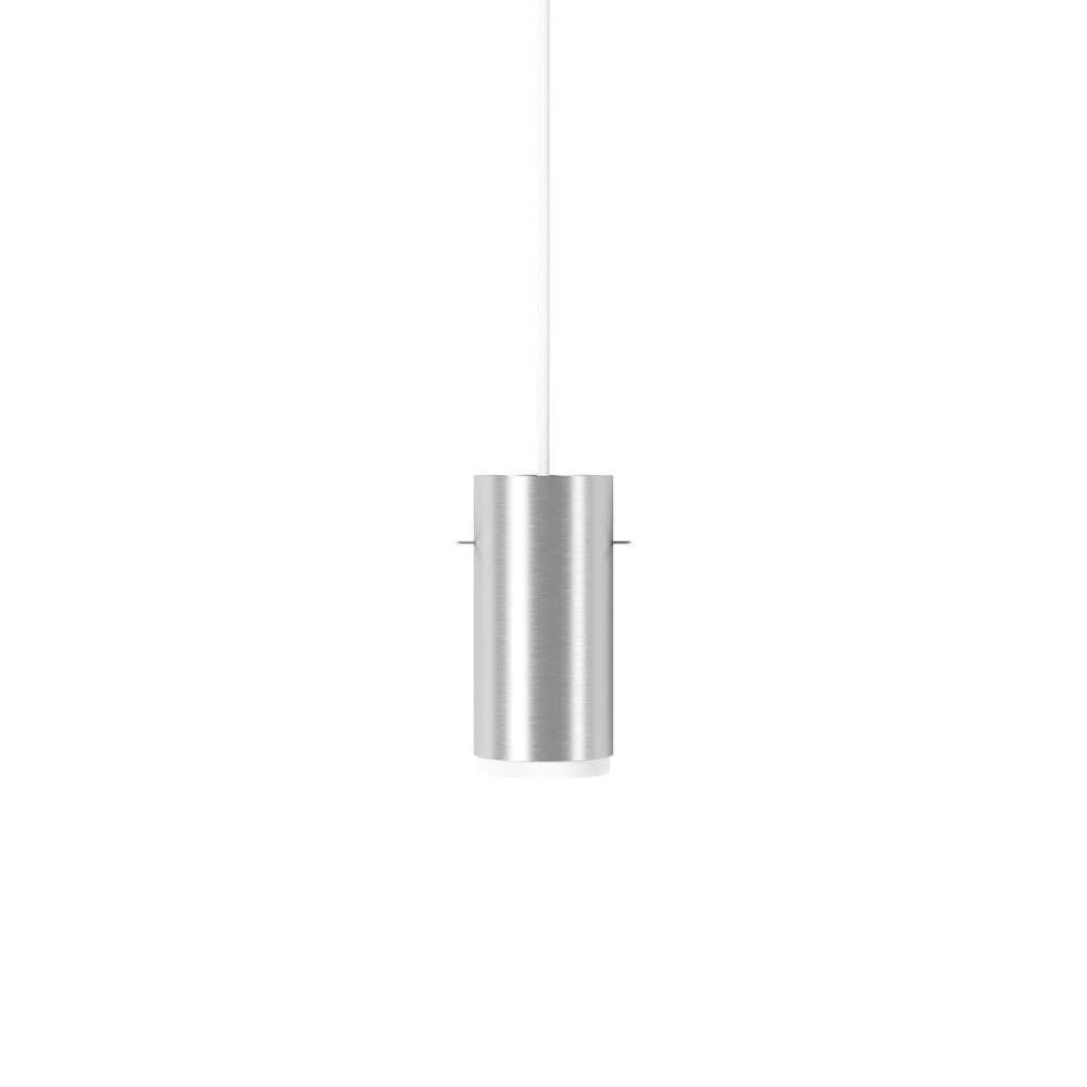 Moebe - Tube Pendelleuchte Small Brushed Aluminium Moebe von Moebe