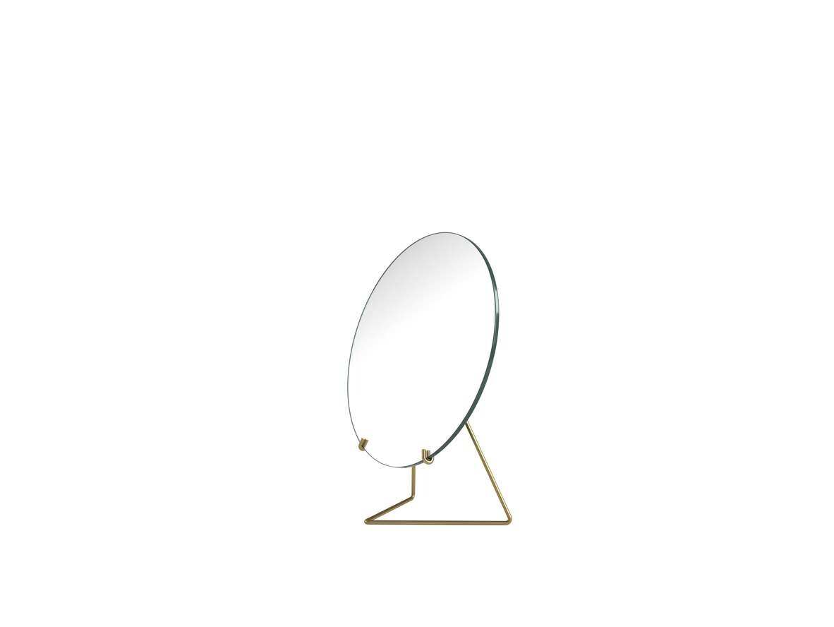 Moebe - Standing Mirror Ø20 Brass Moebe von Moebe