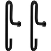 MOEBE - Wall Hook small, schwarz (2er-Set) von Moebe