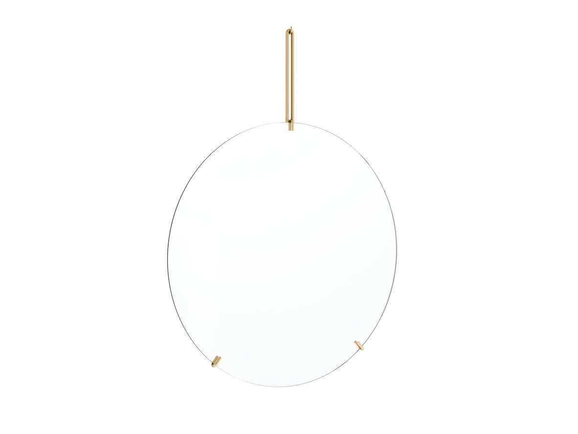 Moebe - Wall Mirror Ø70 Brass Moebe von Moebe