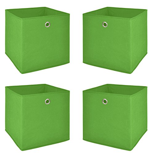 Möbel Akut Faltbox 4er Set in grün, Aufbewahrungsbox für Raumteiler oder Regale Möbel Akut Faltbox 4er Set in grün, Aufbewahrungsbox für Raumteiler oder Regale von Möbel Akut